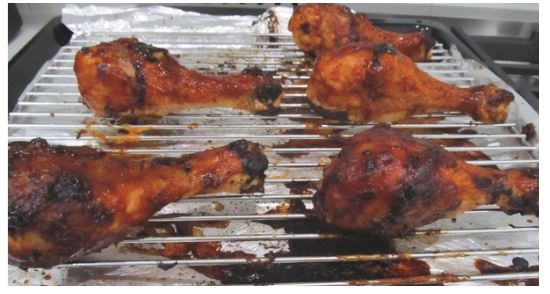 Sweet and Spicy Drumsticks